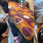 Female student d!tches bed for the floor after laying it for 5 hours (WATCH)