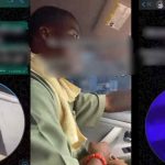 "Una get serious trust issues" – Worried lady shares video of her boyfriend reassuring her about not che@ting while out with friends (WATCH)