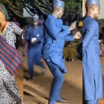 Nigerian groom stúns guests with electr!fying dance performance on their wedding day (WATCH)