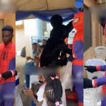 "From the law to spiderman" – First class law graduate turns into party 'Spiderman' for daily bread amid economic h@rdship (VIDEO)