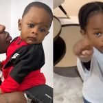 Heartwarming video of late Mohbad's son, Liam flaunting his adorable dance steps warm hearts online (WATCH)