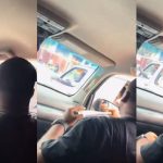 "You come close and you collect" – Lagos Danfo Driver Meets His Match As A Car Owner Fl!ngs Baseball Bat (WATCH)