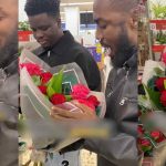 "No wonder Nigerian girls don't appreciate flowers" – Abroad-based Nigerian man queries foreign ladies fascination for flower bouquet (WATCH)