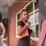 Lady compares her physical appearance while dating a Yoruba man versus an Igbo man (WATCH)