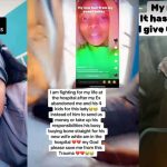 Woman hospitalized as boyfriend abandons her, 4 kids to wed new wife, buy her bone straight