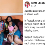 A Nigerian Man And Father Of Four Advises His Peers Still Trying For Children With Their Partners