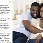 "Abraham was a 'simp' and that is why Sarah could respect and call him her Lord" – Facebook Influencer