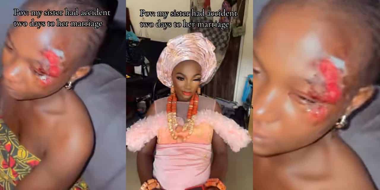 Bride-to-be involved in accident 2 days before wedding