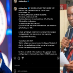 Filmmaker And Evangelist Mike Bamiloye Defends Pastor E. A. Adobye 's Over Tithing Controversy, Claims His Apology Was Misconstrued