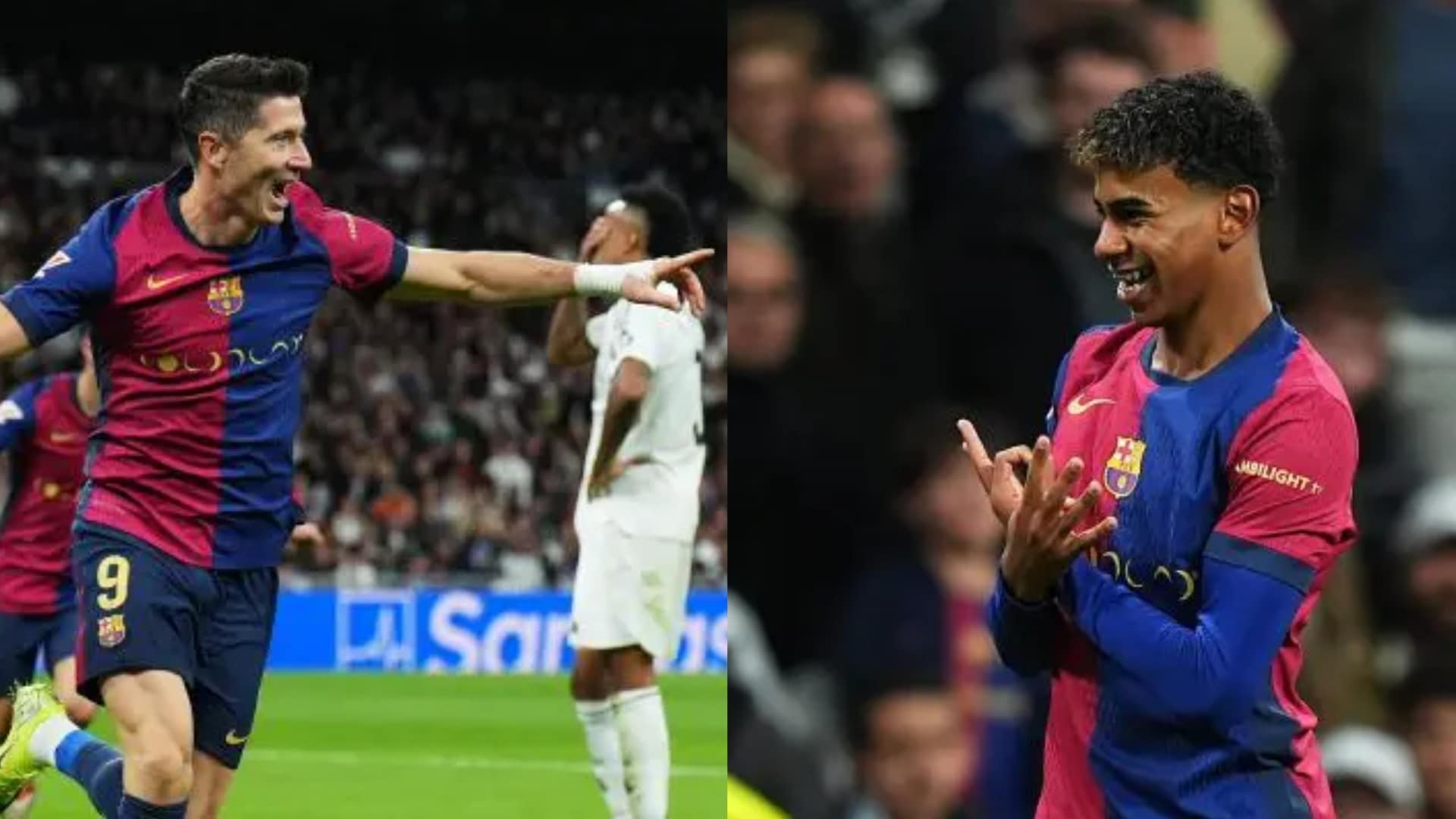 Lewandowski, Yamal, Raphinha thrash Real Madrid in stunning El Clasico