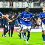 Nigerian Forward Celebrates Maiden Sampdoria Goal