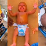 Outrage as video captures baby’s dedication ritual to the gods
