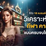 รีวิว 18 แบรนด์ชั้นคาสิโนที่สนับสนุนทีมฟุตบอลใหญ่
