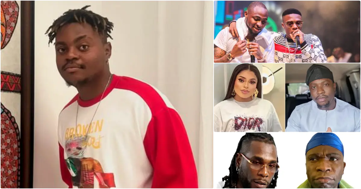 I dreamt Wizkid, Davido became besties; Bobrisky, VDM too