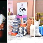 Davido's fans donate food items to orphanage home in honor of singer's birthday