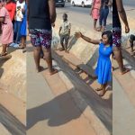 Man manually operates a makeshift bridge in town to make ends meet (WATCH)