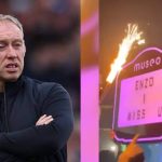 Leicester stars party with 'Enzo I miss you' sign just before their manager's sacking