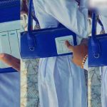 "Nothing wey i no dey see for my church" – Lady rocks 'switch socket' bag to church, sp@rks laughter (VIDEO)