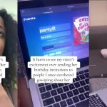 Elder sister breaks down after seeing sibling invite gossiping friends to birthday
