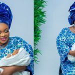 Actress Dayo Amusa reveals her son's name with heartwarming pictures (IMAGES)