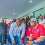 Amuneke Proud As Gov Uzodinma Attends Heartland Match, Regrets Missed Win Over Rangers