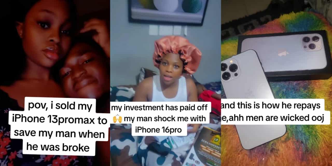 Boyfriend rewards girlfriend with iPhone 16 Pro