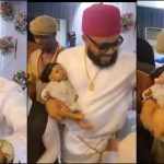 Couple reportedly uses doll baby to stand in for their daughter during celebration