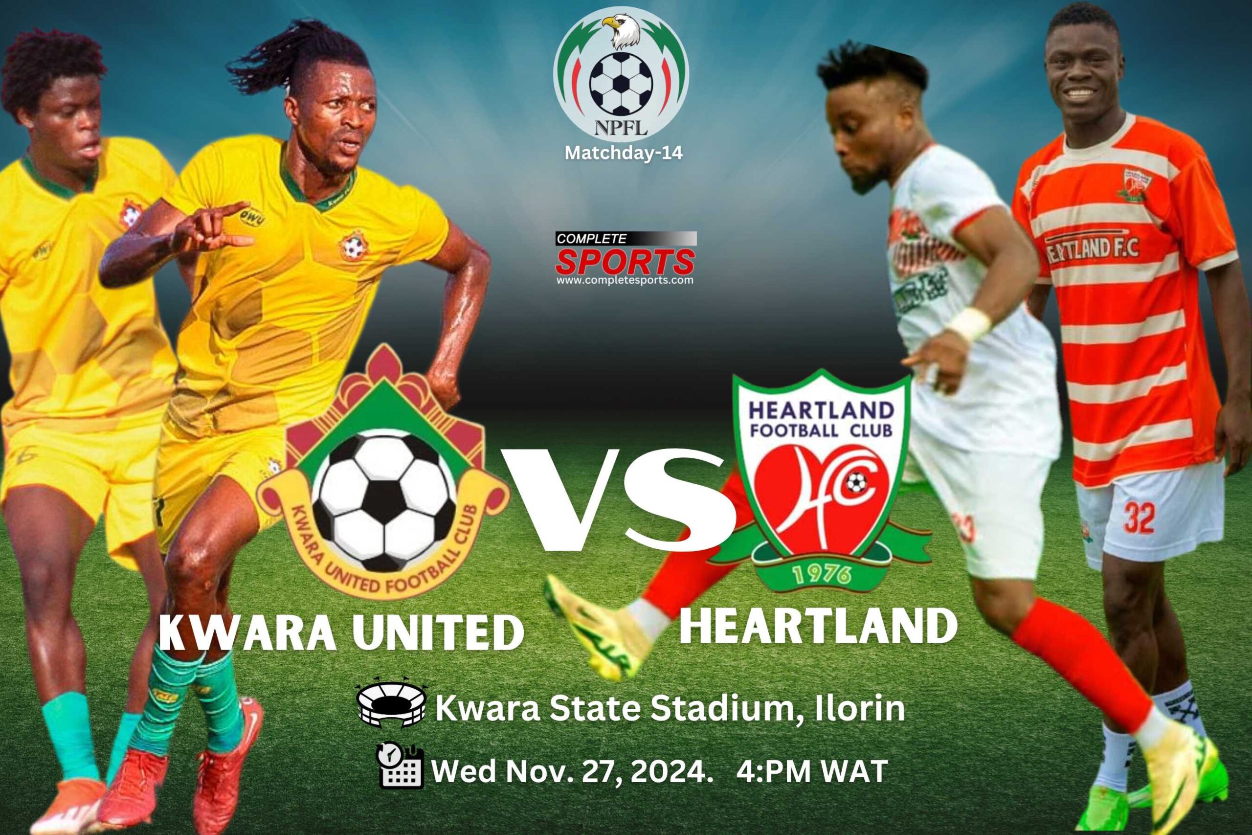 Heartland Eye Redemption In Gritty Kwara United Clash