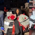 Heartwarming moment man romantically surprises wife with new car