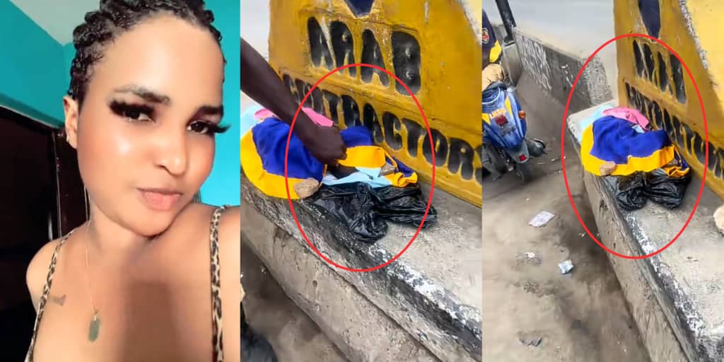 Lady discovers abandoned newborn frozen to death by roadside
