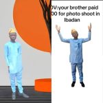 Lady disappointed by brother’s photoshoot results after hiring photographer from Ibadan for ₦500
