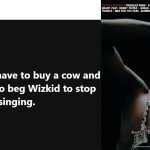 "We probably have to buy a cow and collectively go beg Wizkid to stop singing" – Man rates Wizkid's Morayo album
