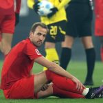 Harry Kane suffers