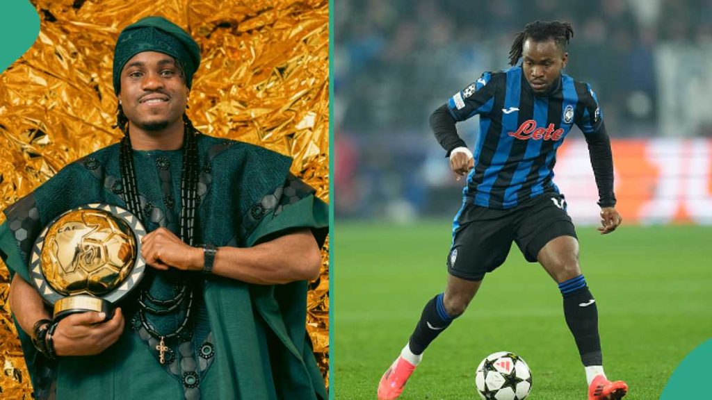CAF Player Of The Year: Ademola Lookman's Victory Makes Nigerian Man Happy As he Shares His Views