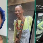 Caring Mum Makes Daughter Emotional as She Waits Patiently at Public Park for Taxi to Leave Safely