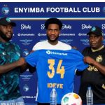 Enyimba Unveil Ex-Super Eagles Striker Ideye