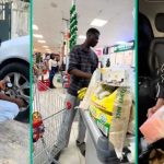 Kind Man Asherkine Changes Vulcanizer's Life, Gives Him Bags of Rice, Milk, Other Provisions