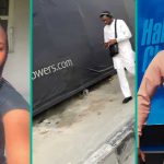 Lady Sees Nathaniel Bassey Trekking in Lagos During Traffic, Shares Rare Video of Gospel Singer