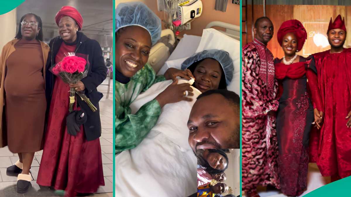 Pastor Paul Eneche’s First Daughter Welcomes Baby Boy Abroad, Family Rejoices in Sweet Video