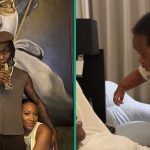 Reekado Banks Shares Lovely Family Photos and Video to End the Year, Fans React: “When You Born?”