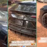 UNIBEN Student Arrives School Campus in Lamborghini, Video Emerges on TikTok
