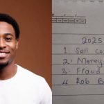 South African man shocks the internet by boldly publishing his 2025 to-do list online