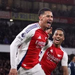 Timber, Saliba Score As Arsenal Extend Winning Streak Against Man United