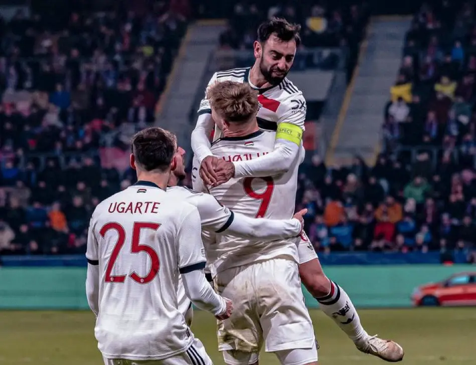 UEL: Man United Beat Plzen Away, End Losing Streak