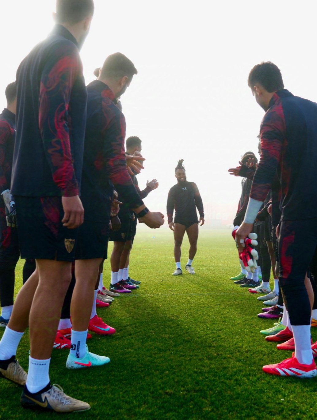 Ejuke Returns To Sevilla Training After Injury Layoff