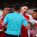 English FA Charge Arsenal Over Players' Reaction To Lewis-Skelly's Red Card