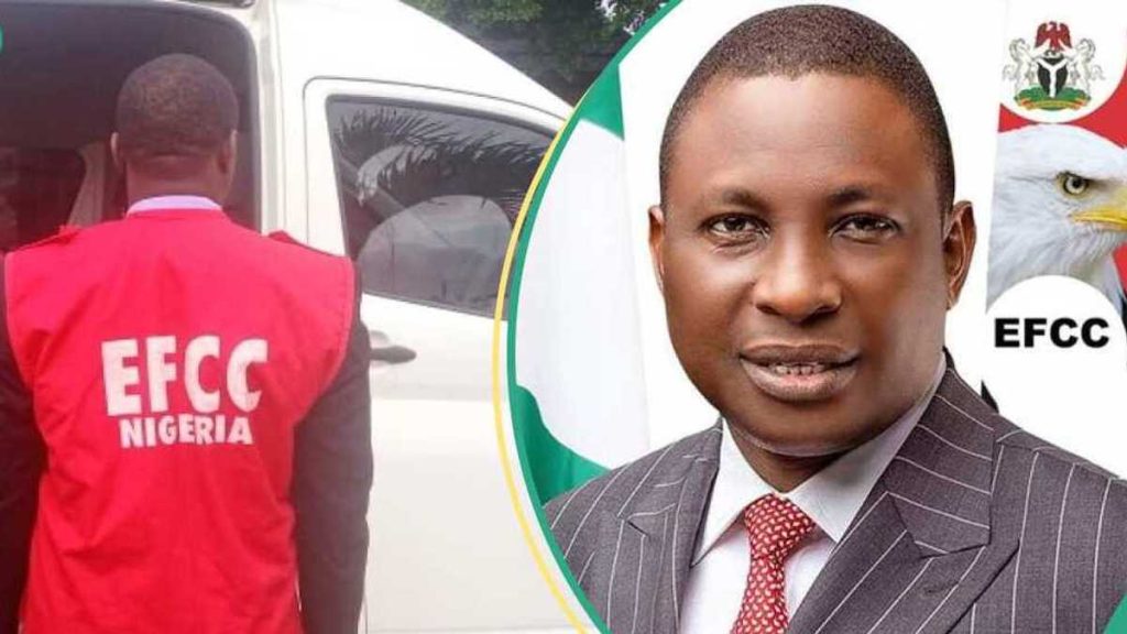 After Sacking 27 Corrupt Workers, EFCC Detains 10 Officers, Gives Reason