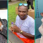 Drama As Cubana Chiefpriest Makes Bold Promise to Jailed Speed Darlington Amid Fight With Burna Boy