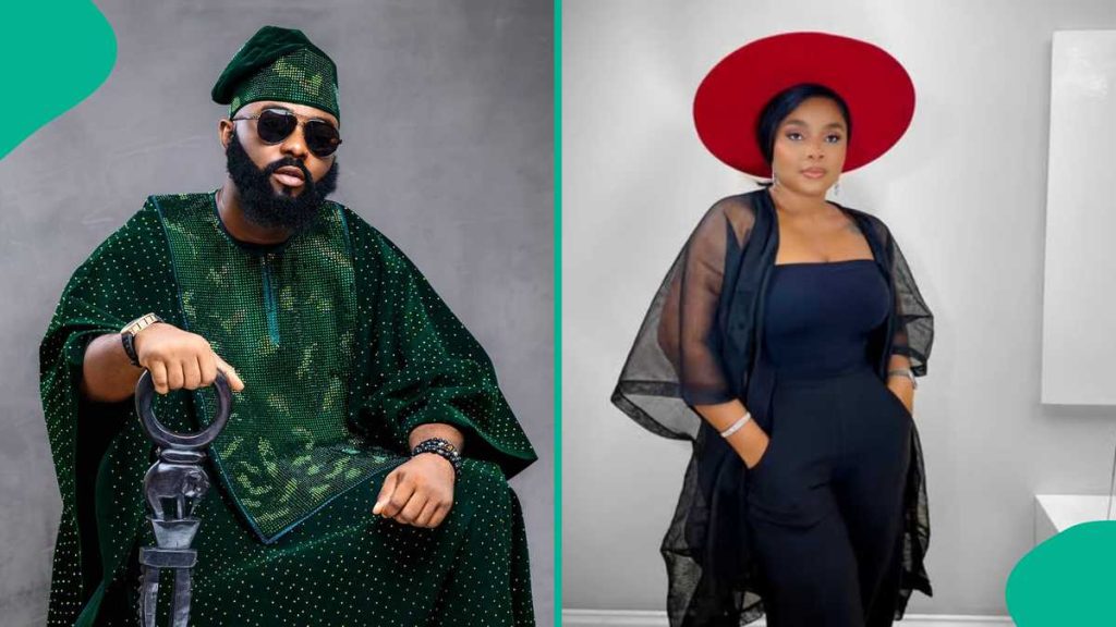 Old Video of VJ Adams Pranking Bimbo Ademoye Goes Viral: "She for Break Bottle on His Head"