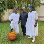 Peter Obi ya ziyarci Obasanjo a Legas don tattauna al'amuran kasa [Hotuna]